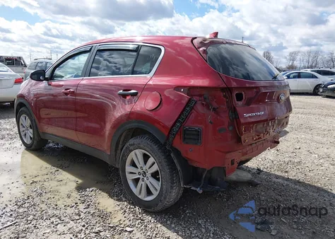 2017 Kia Sportage Lx из США, поврежденный, VIN KNDPMCAC8H7093852